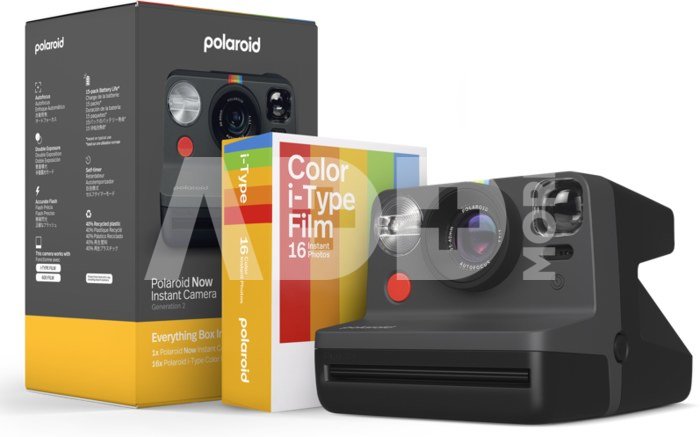 Polaroid Go Generation Two Instant Camera, Black