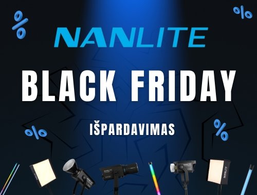 NANLITE Black Friday nuolaidos